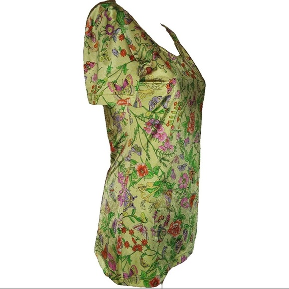 Christian Ilinares Floral Top - Picture 4 of 5